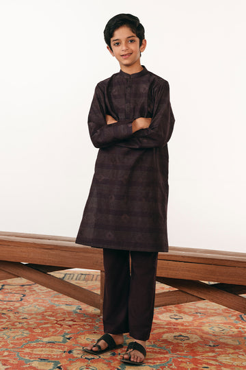 Plum Kurta Pajama